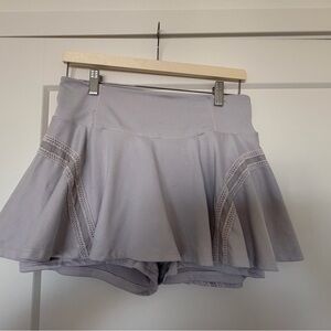 Free People Purple Women's Athletic Skort Stretch Pull On Short Size L